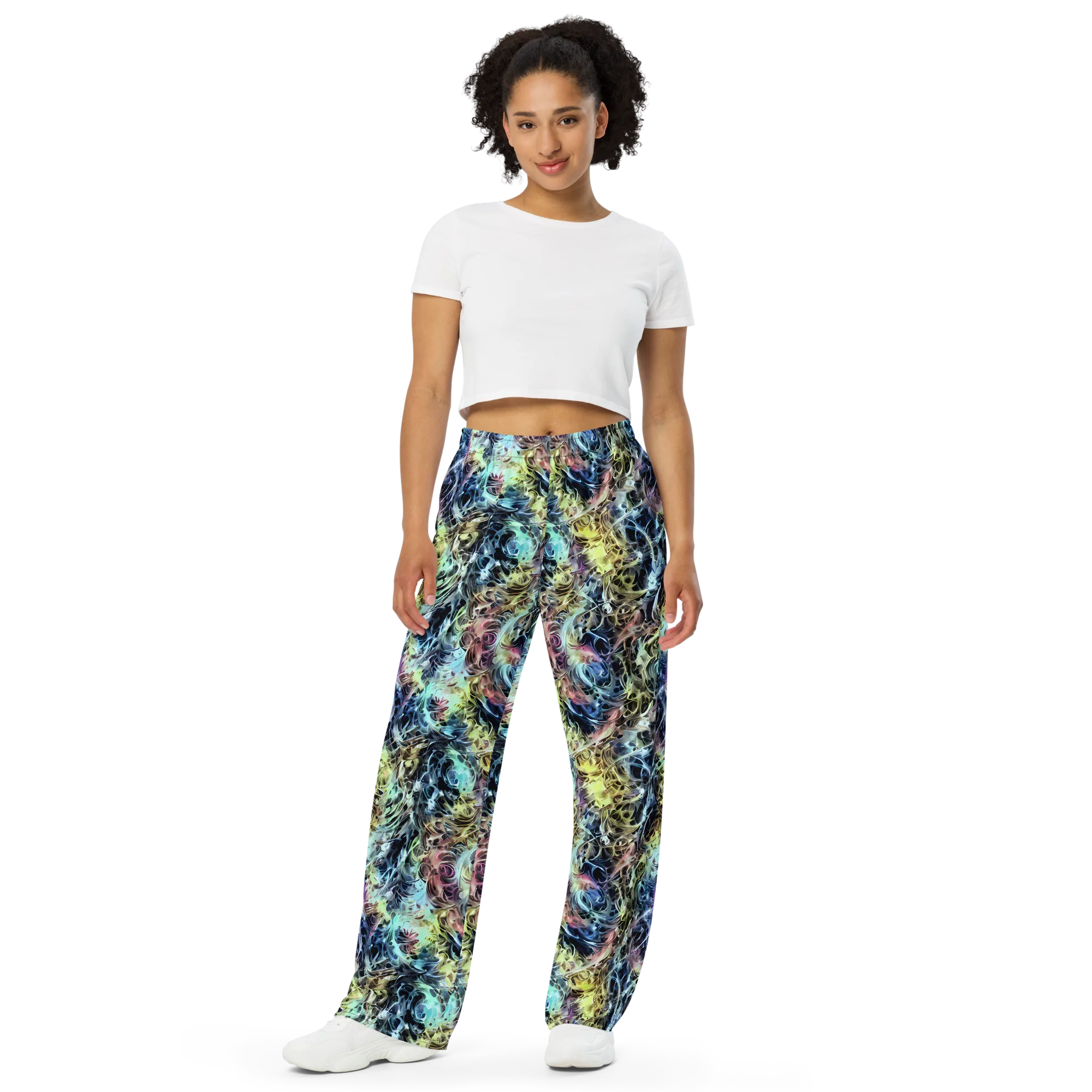 Chromatic Tempest on Wide-Leg Pants — Front
