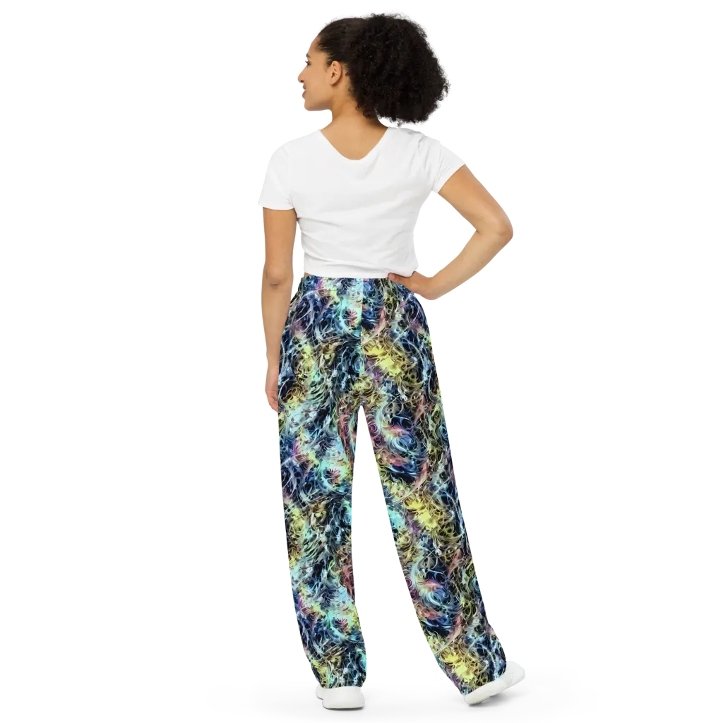 Chromatic Tempest on Wide-Leg Pants — Back