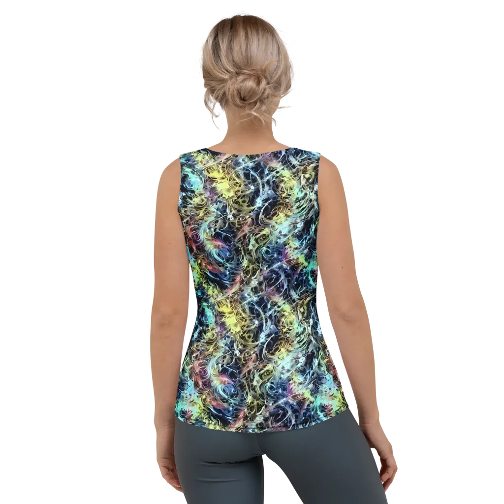 Chromatic Tempest on Women's Tank Top — Back