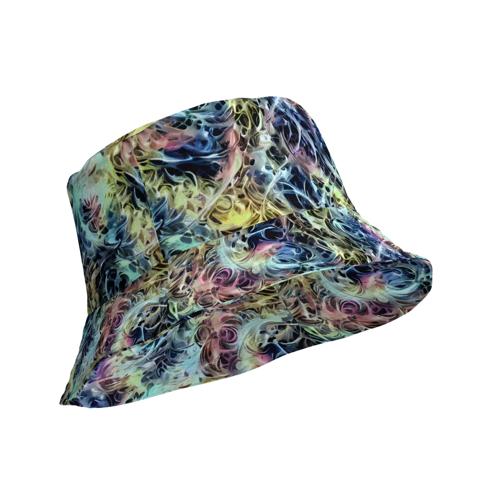 Chromatic Tempest on Reversible Bucket Hat — Product details Outside