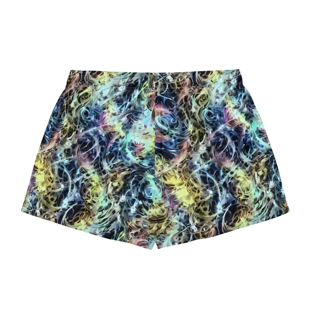 Chromatic Tempest on Women's Pajama Shorts — Back