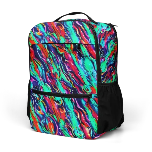 Afterglow Frenzy on a Utility Backpack