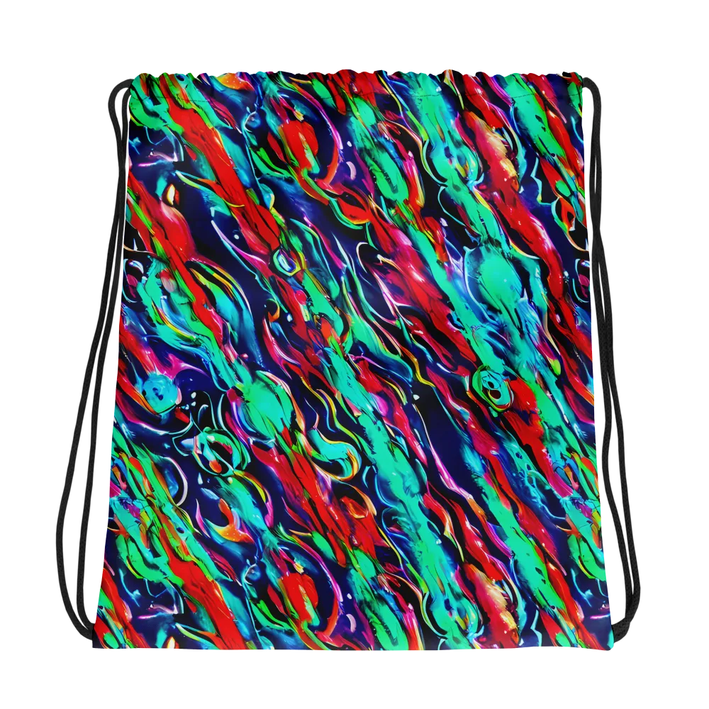 Afterglow Frenzy on Drawstring Bag — Photo
