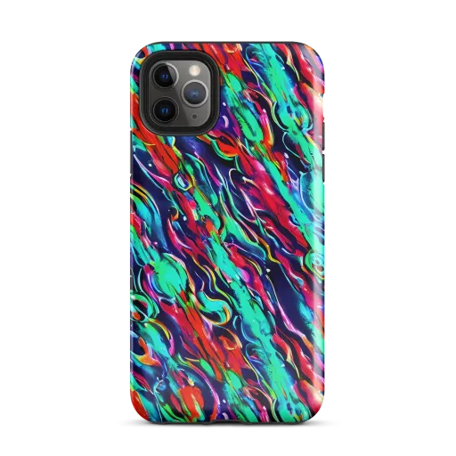 Afterglow Frenzy on a Tough Case for iPhone®