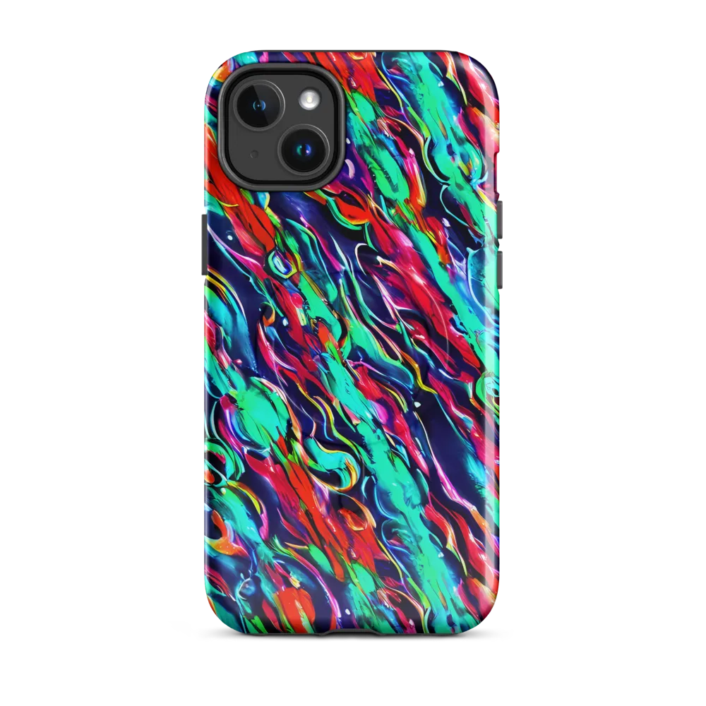 Afterglow Frenzy on MagSafe Tough Case for iPhone® — Front