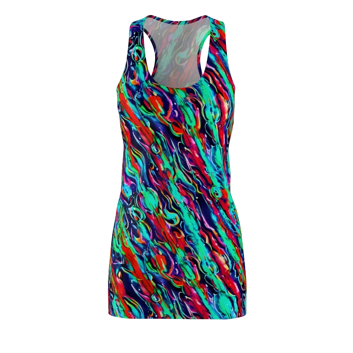Afterglow Frenzy on Racerback Dress — Front
