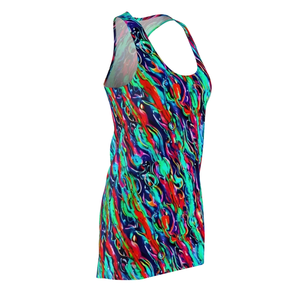 Afterglow Frenzy on Racerback Dress — Front Side