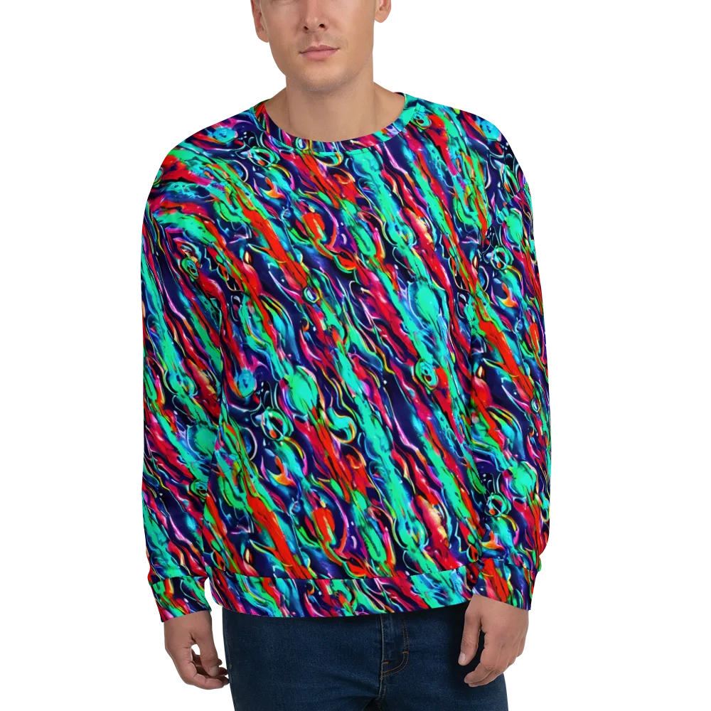 Afterglow Frenzy on Sweatshirt — Front