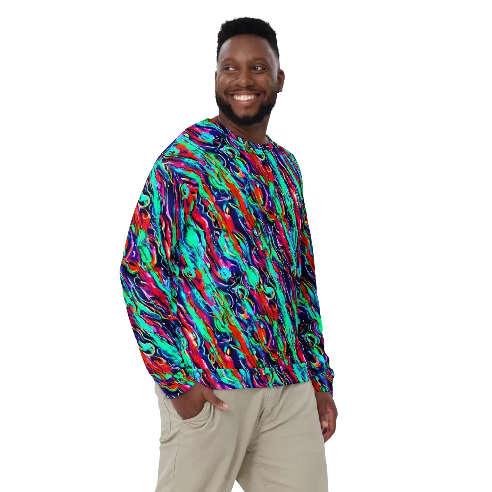 Afterglow Frenzy on Sweatshirt — Front