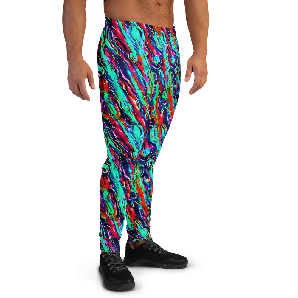 Afterglow Frenzy on Men's Joggers — Right