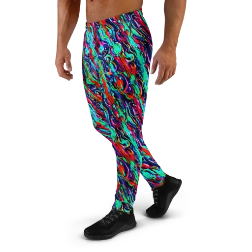 Afterglow Frenzy on a Men's Joggers