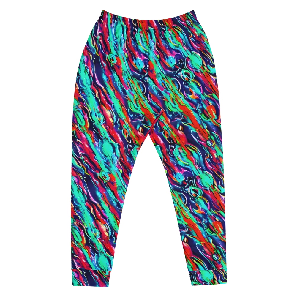 Afterglow Frenzy on Men's Joggers — Front