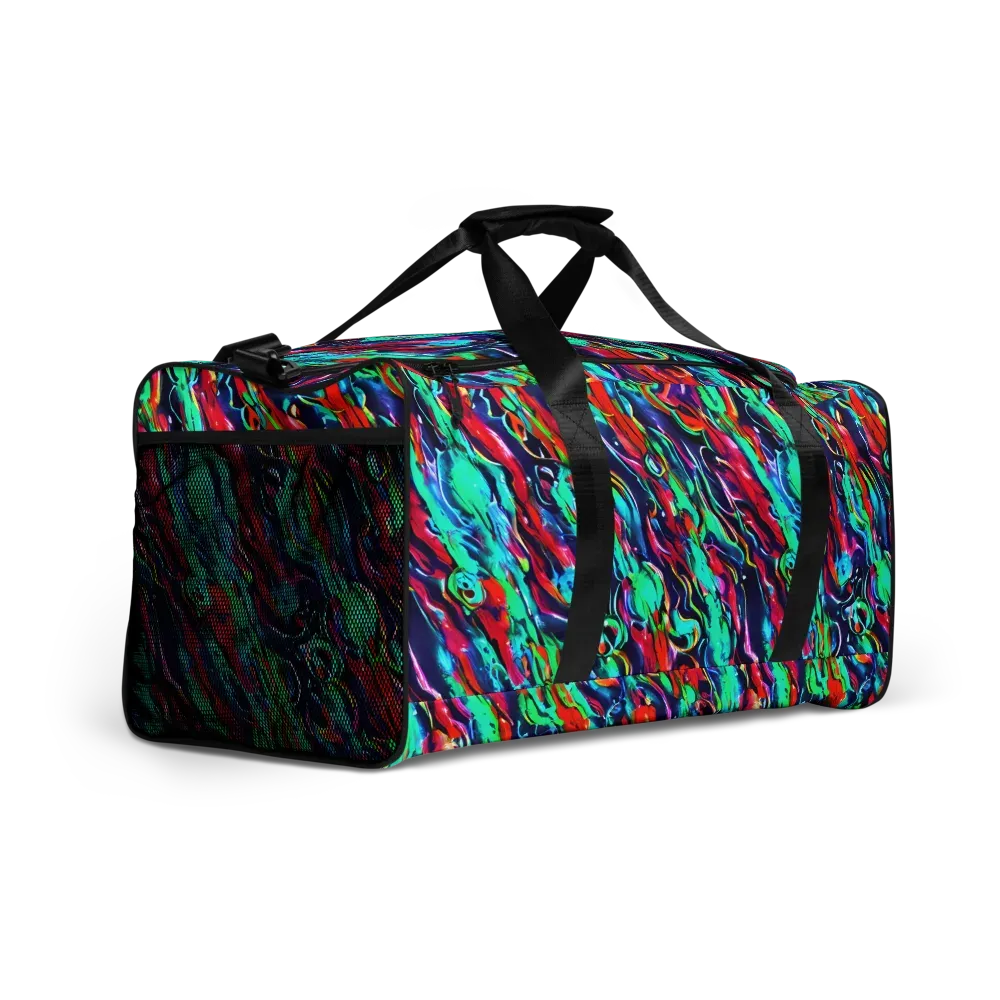 Afterglow Frenzy on Duffle Bag — Right Front