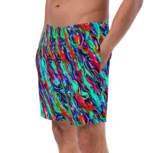 Afterglow Frenzy on a Swim Trunks