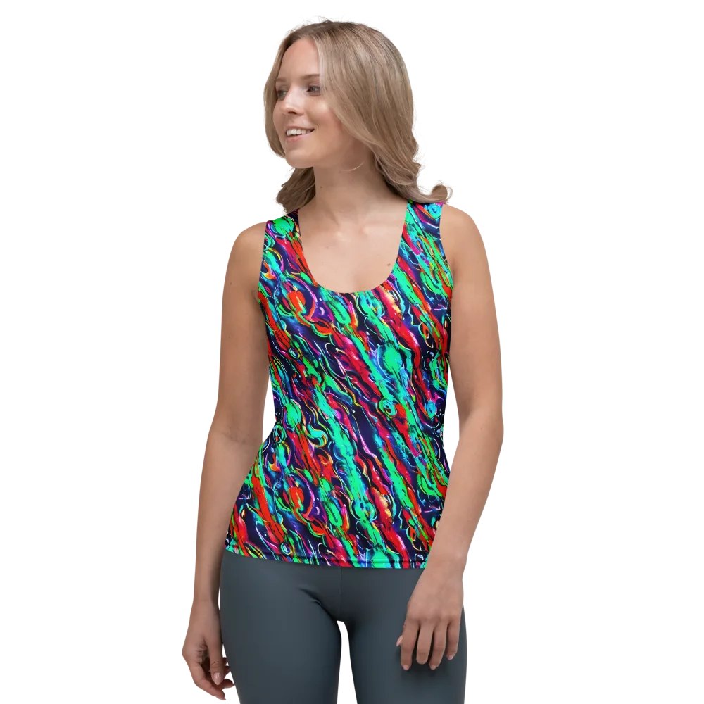 Afterglow Frenzy on Women's Tank Top — Front