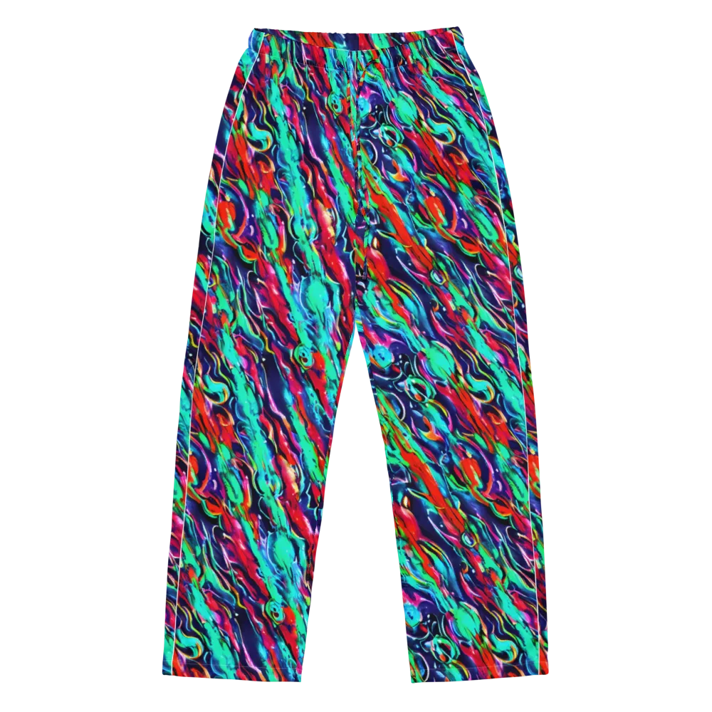 Afterglow Frenzy on Women's Pajama Pants — Front