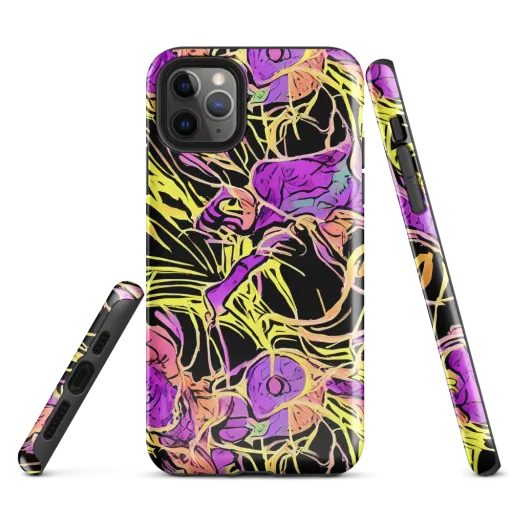 Midnight Tropics on a Tough Case for iPhone®