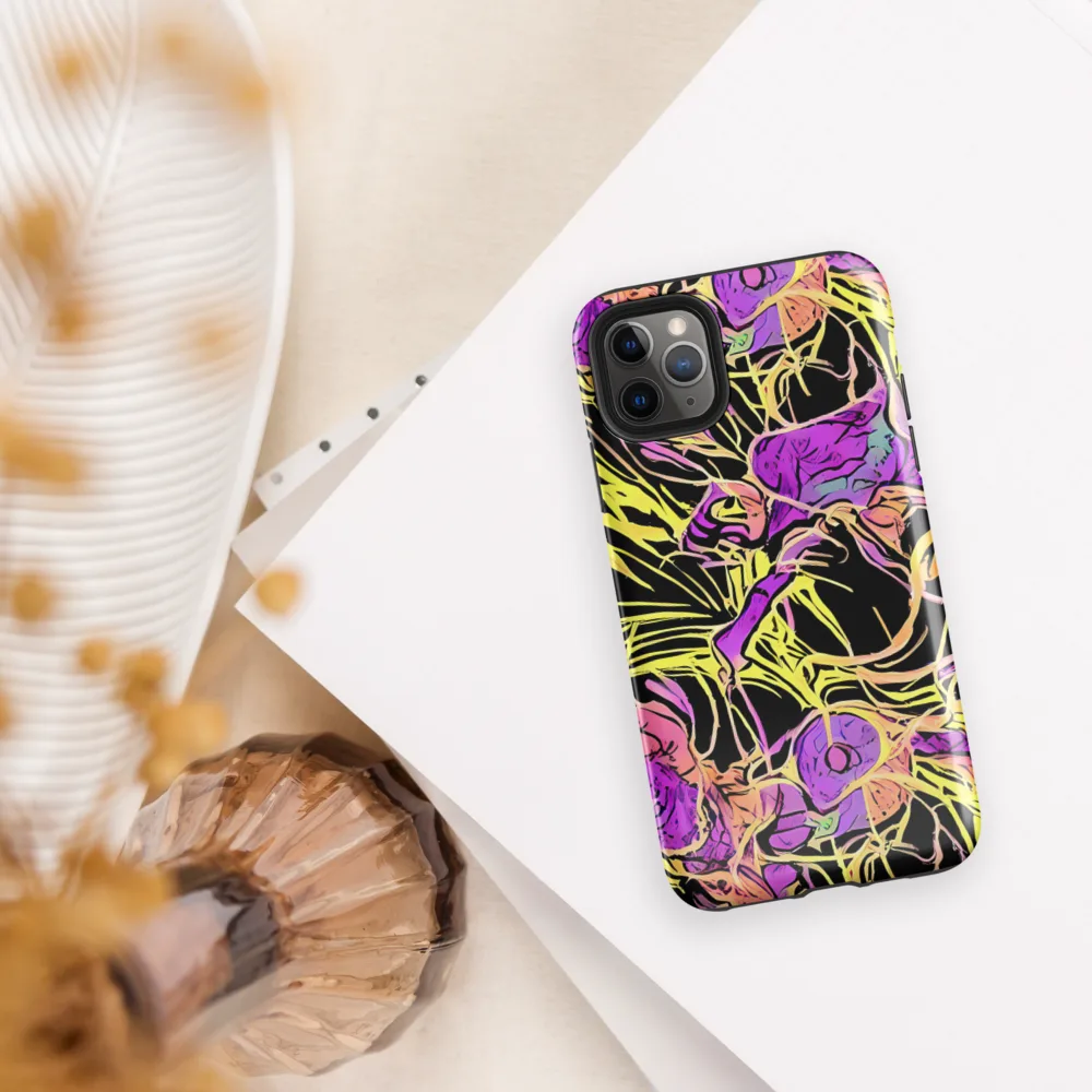 Midnight Tropics on Tough Case for iPhone® — Front