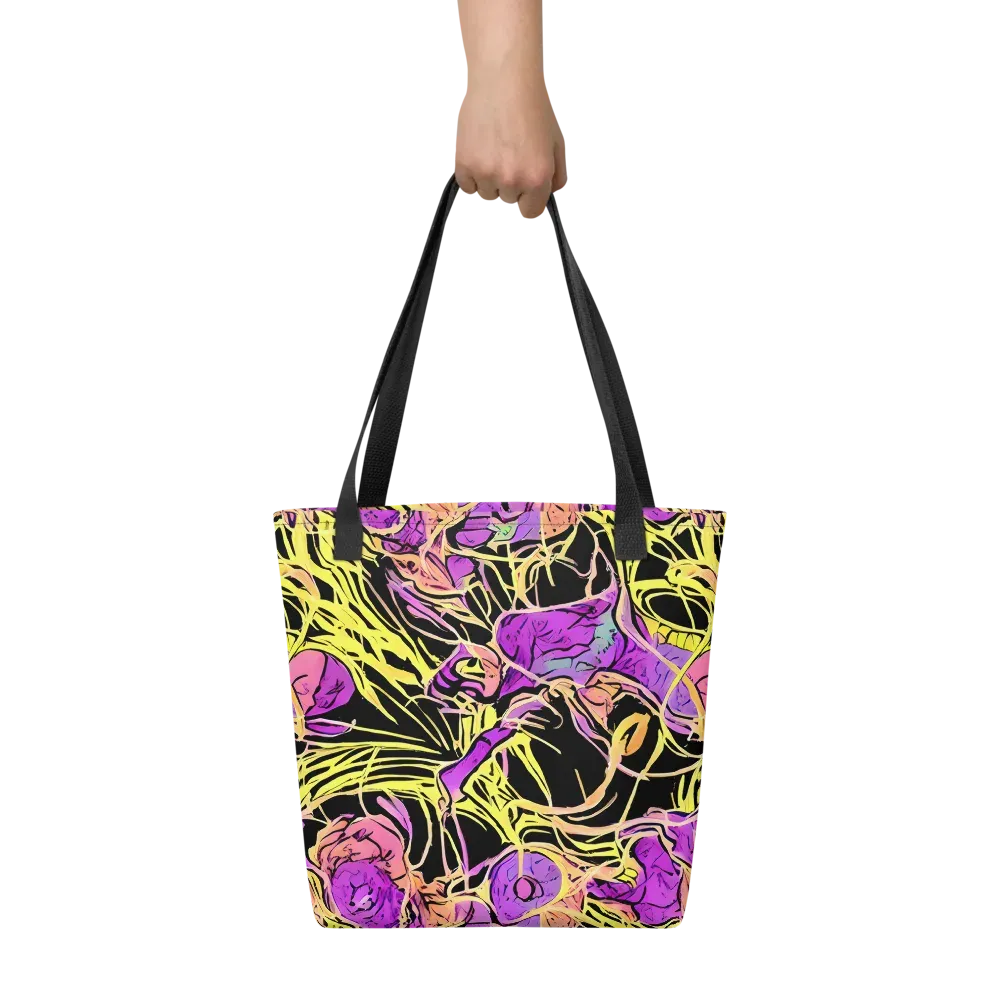 Midnight Tropics on Tote Bag — Front