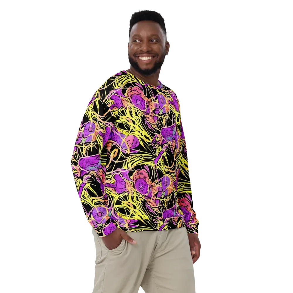 Midnight Tropics on Sweatshirt — Front