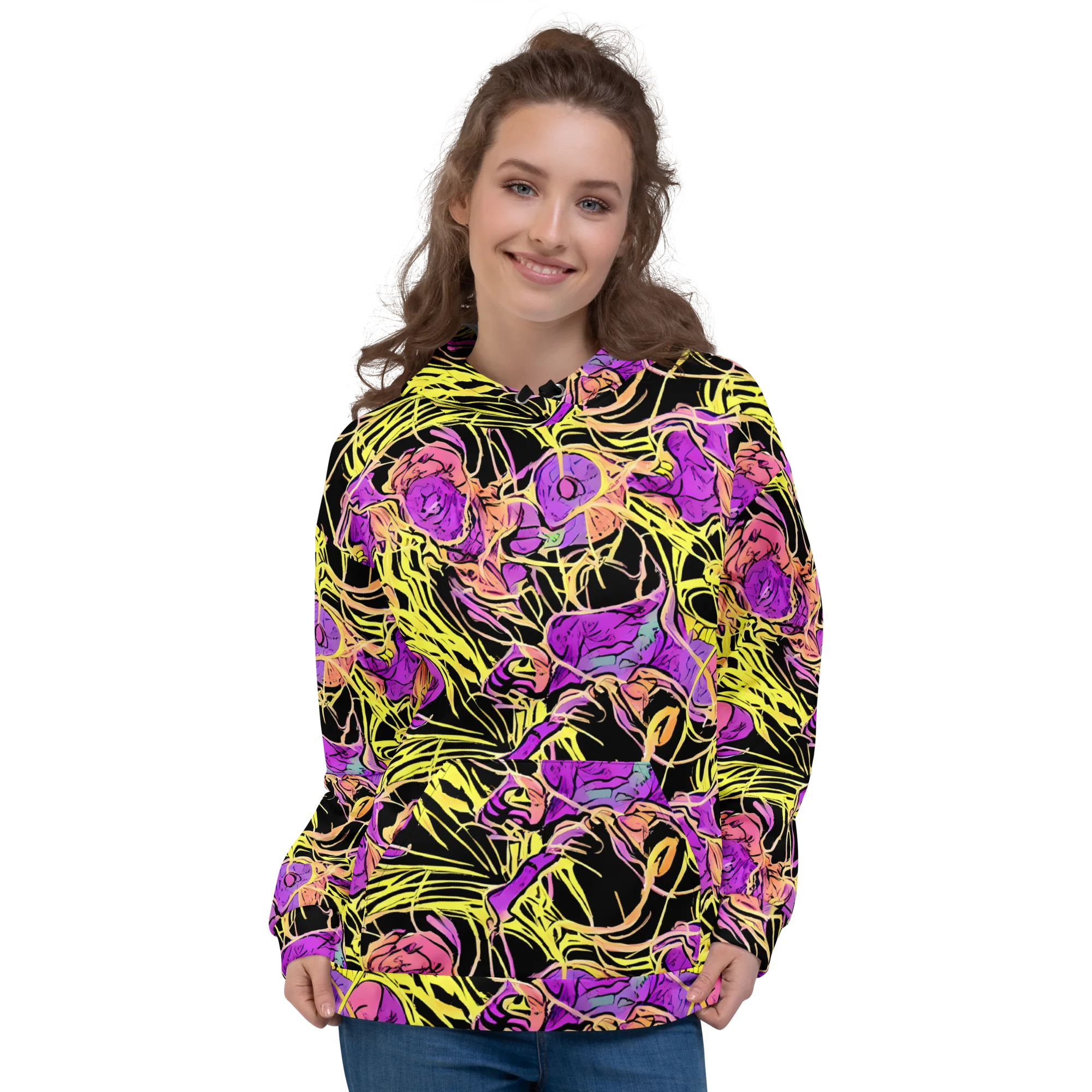 Midnight Tropics on Hoodie — Front