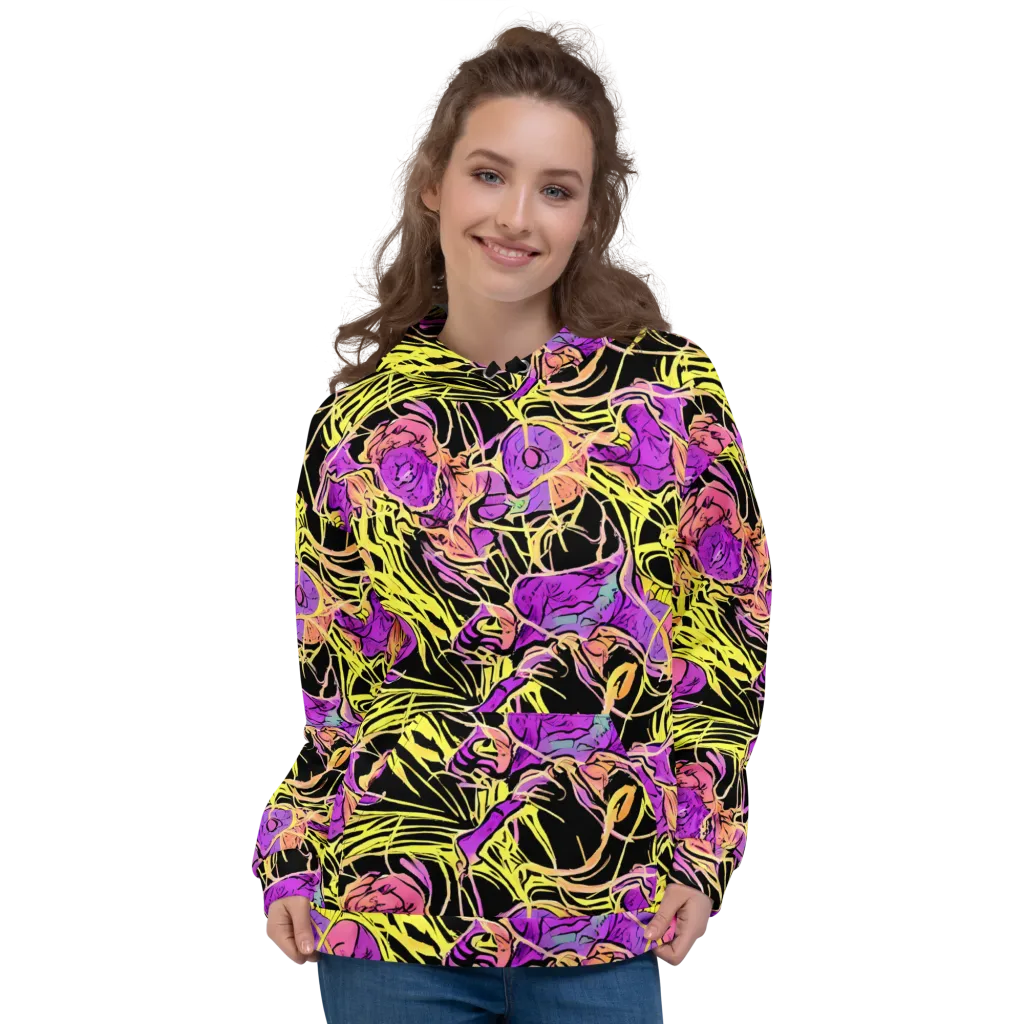 Midnight Tropics on Hoodie — Front