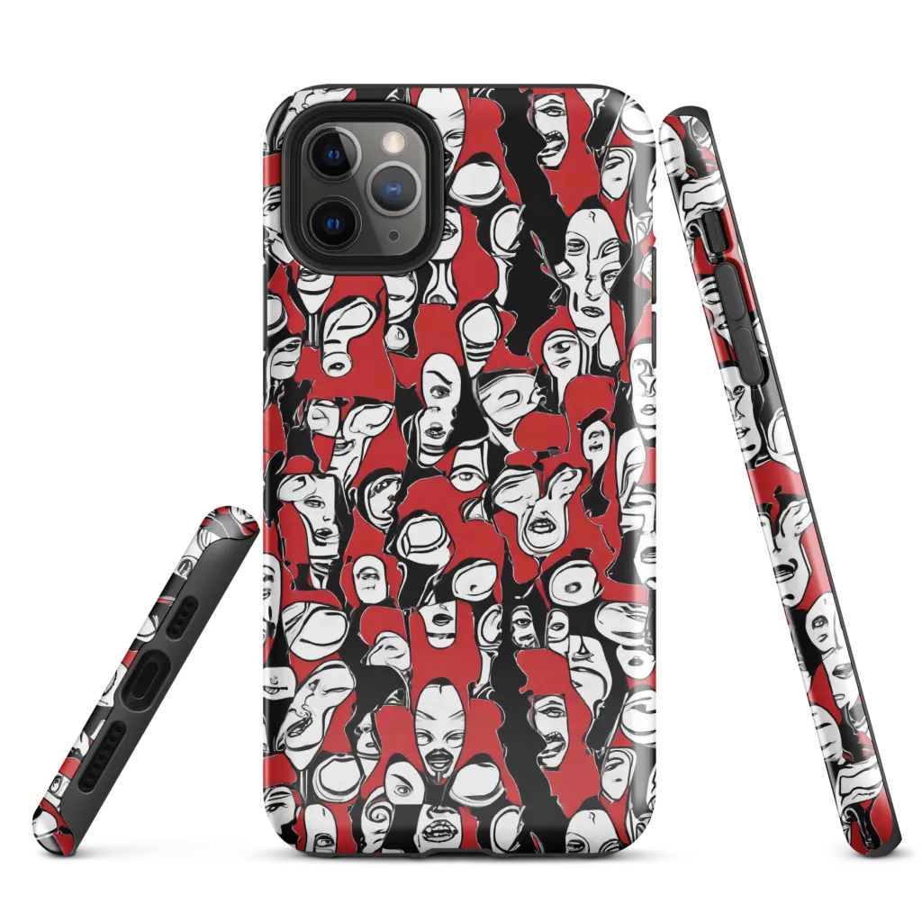 Crimson Chorus on Tough Case for iPhone® — Front