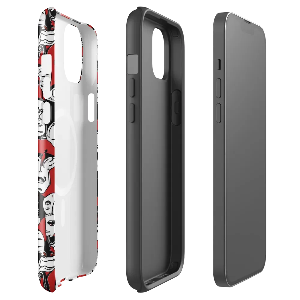 Crimson Chorus on MagSafe Tough Case for iPhone® — Front