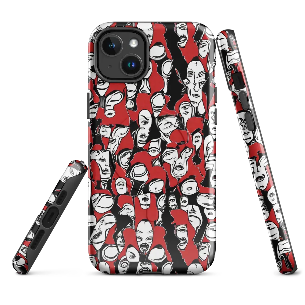 Crimson Chorus on MagSafe Tough Case for iPhone® — Front