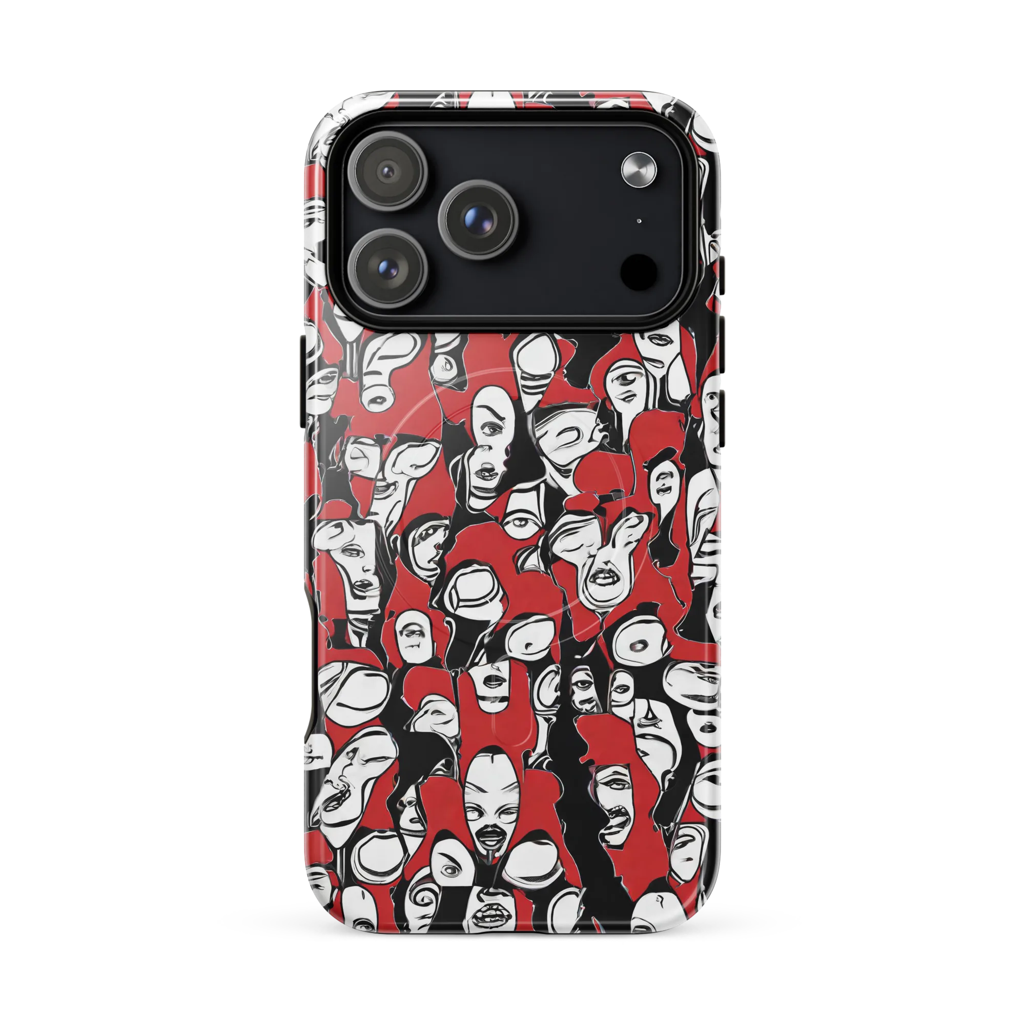Crimson Chorus on MagSafe Tough Case for iPhone® — Front