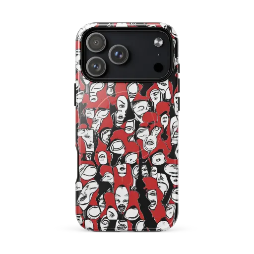 Crimson Chorus on a MagSafe Tough Case for iPhone®