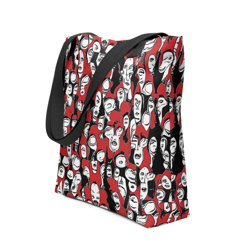 Crimson Chorus on Tote Bag — Front