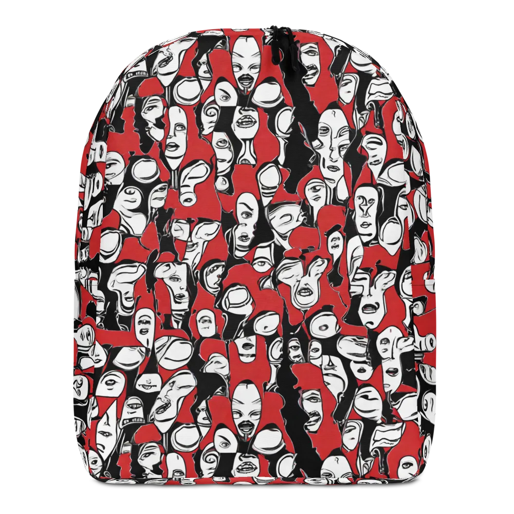 Crimson Chorus on Minimalist Backpack — Front