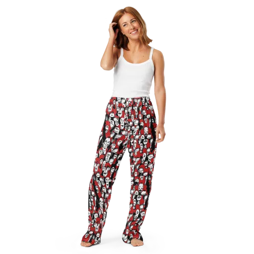Crimson Chorus on a Women's Pajama Pants