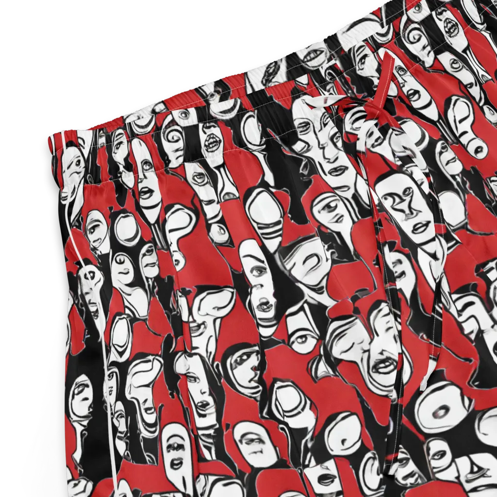 Crimson Chorus on Women's Pajama Shorts — Product details