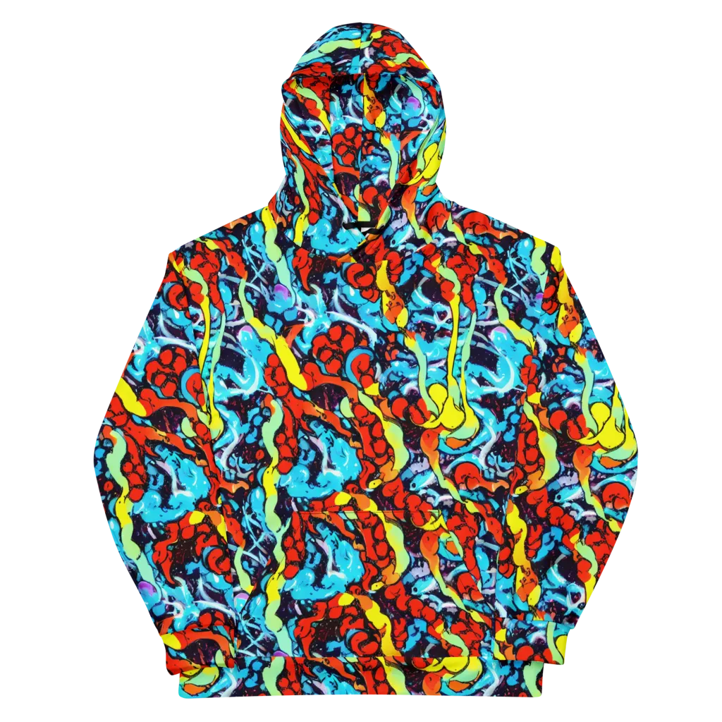 Electric Molten on Cotton Hoodie — Front