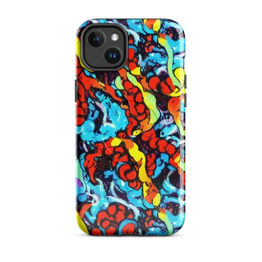 Electric Molten on a MagSafe Tough Case for iPhone®