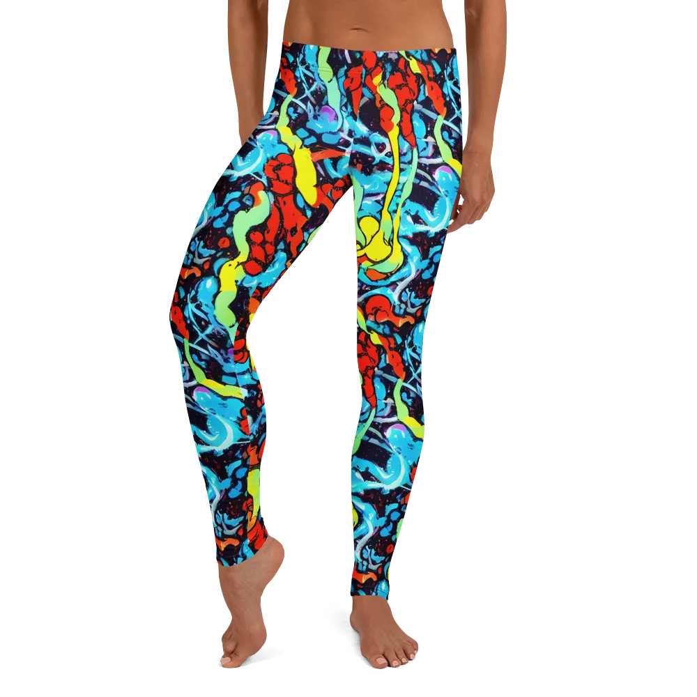 Electric Molten on Leggings — Front