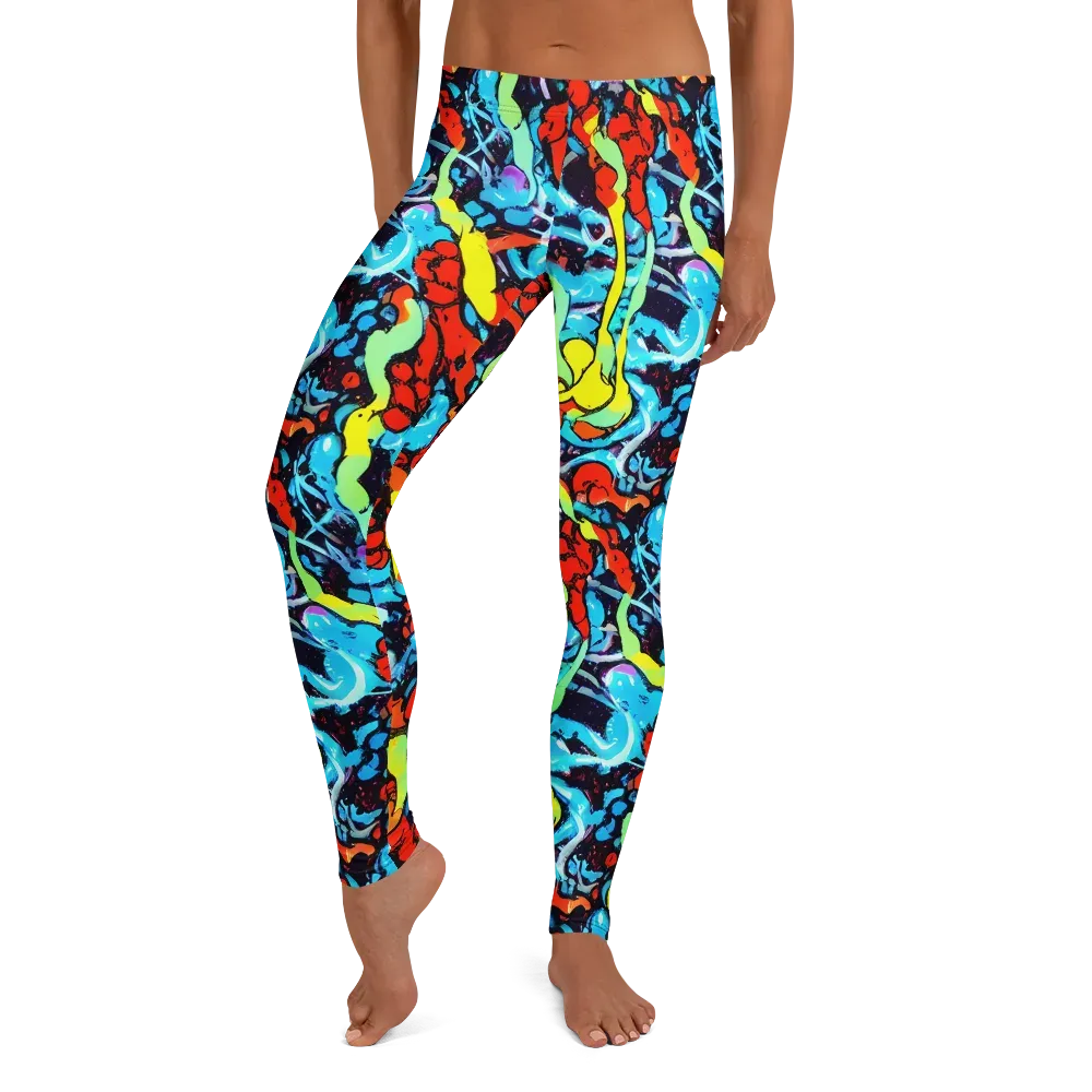 Electric Molten on Leggings — Front