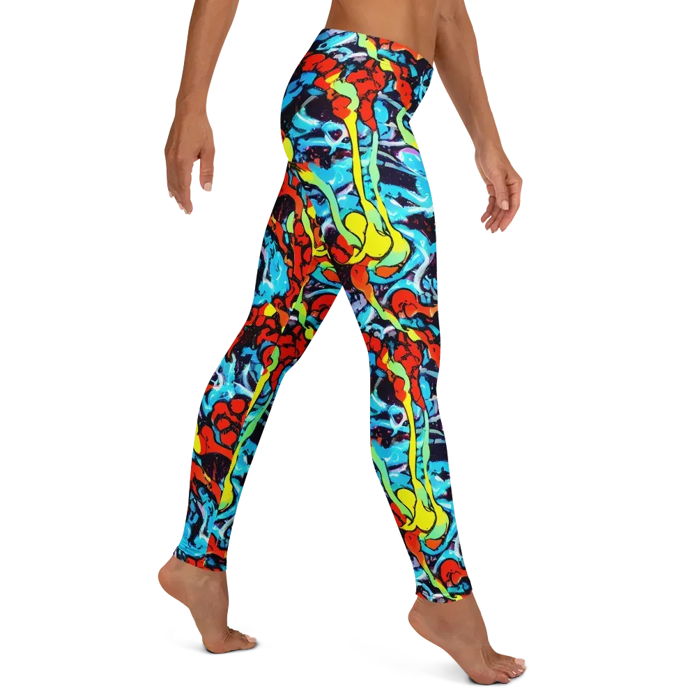 Electric Molten on Leggings — Right
