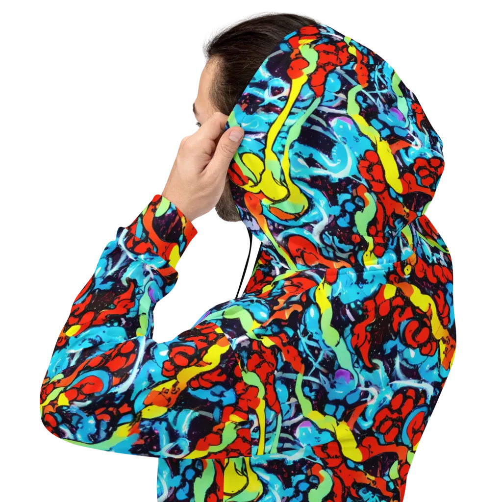Electric Molten on Hoodie — Back