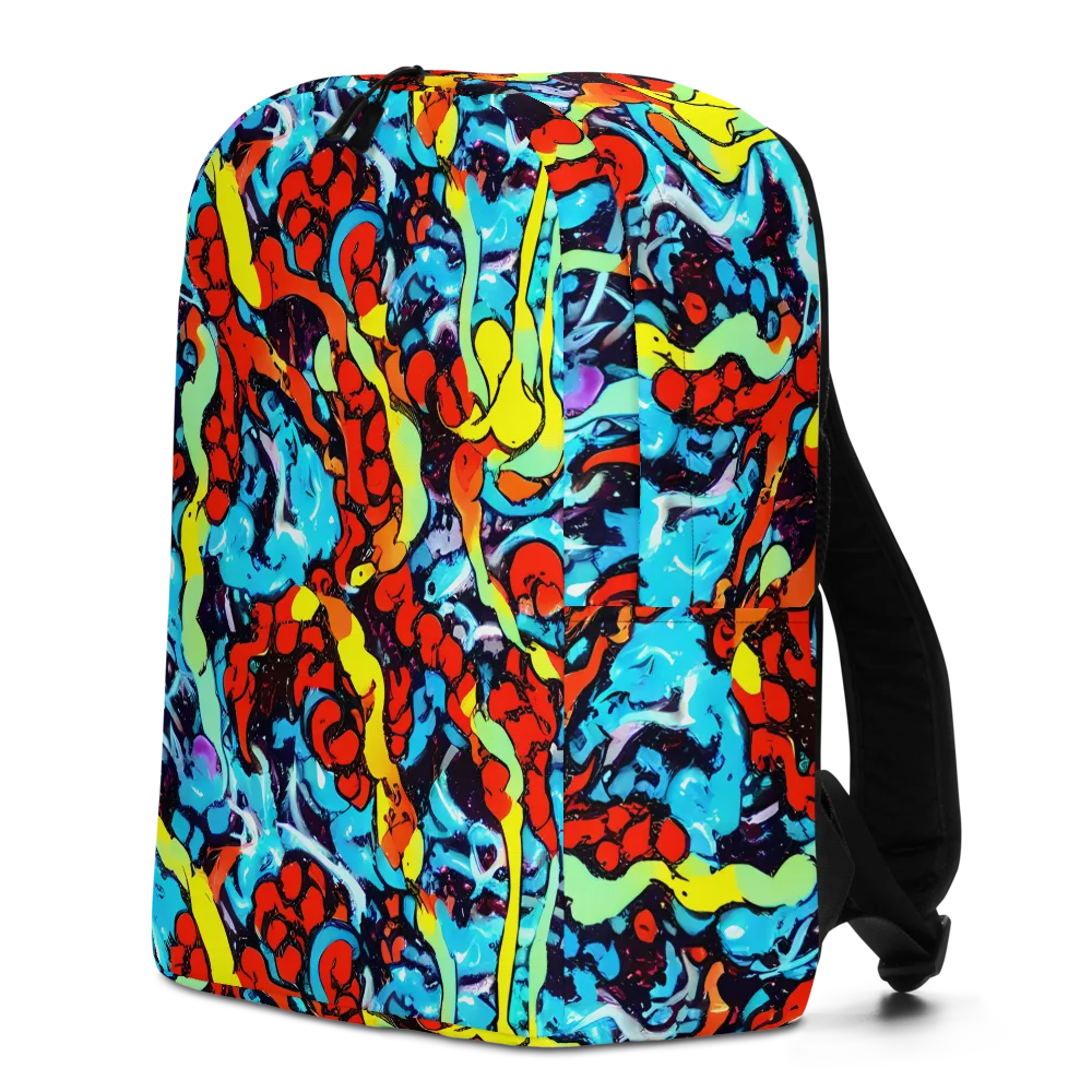 Electric Molten on Minimalist Backpack — Left