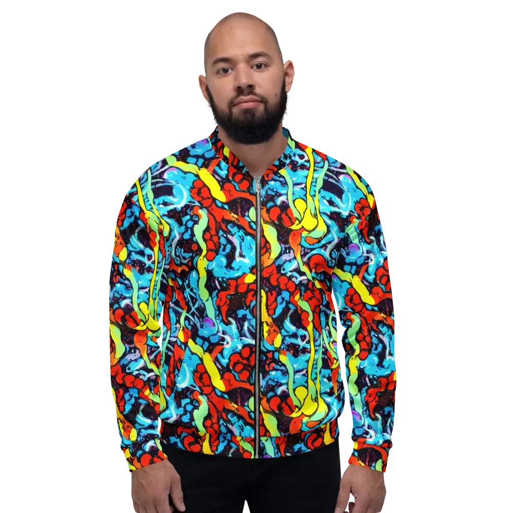 Electric Molten on Bomber Jacket — Front