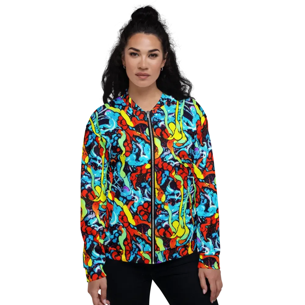 Electric Molten on Bomber Jacket — Front