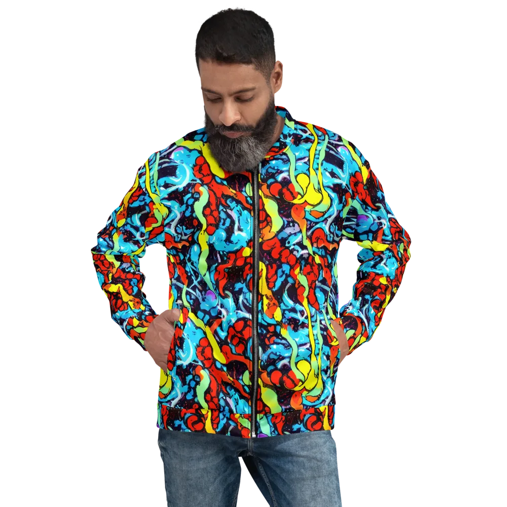 Electric Molten on Bomber Jacket — Front