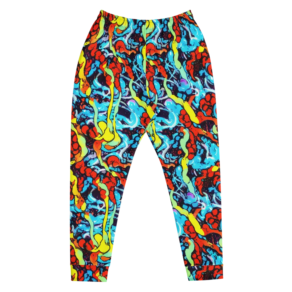Electric Molten on Men's Joggers — Front