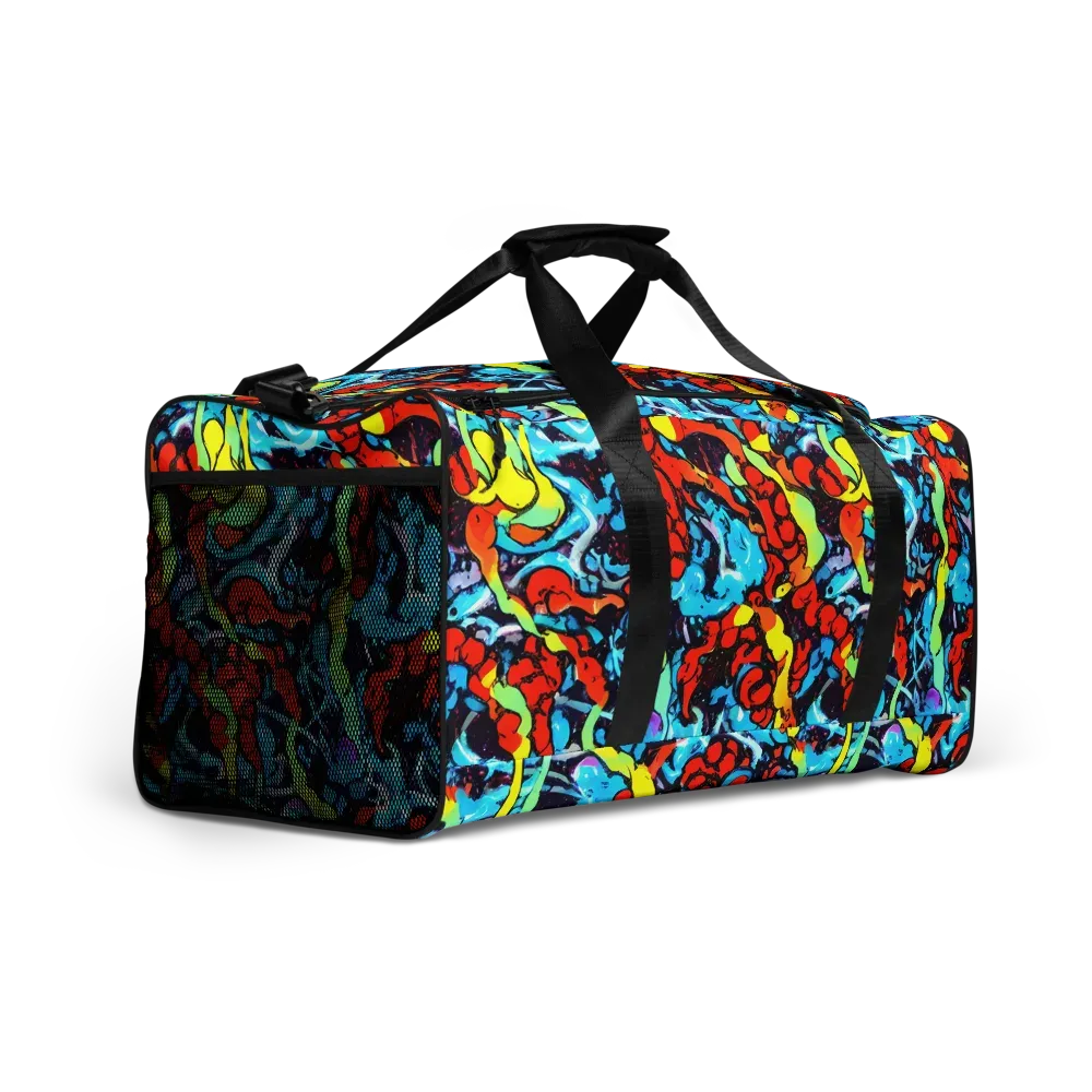 Electric Molten on Duffle Bag — Right Front