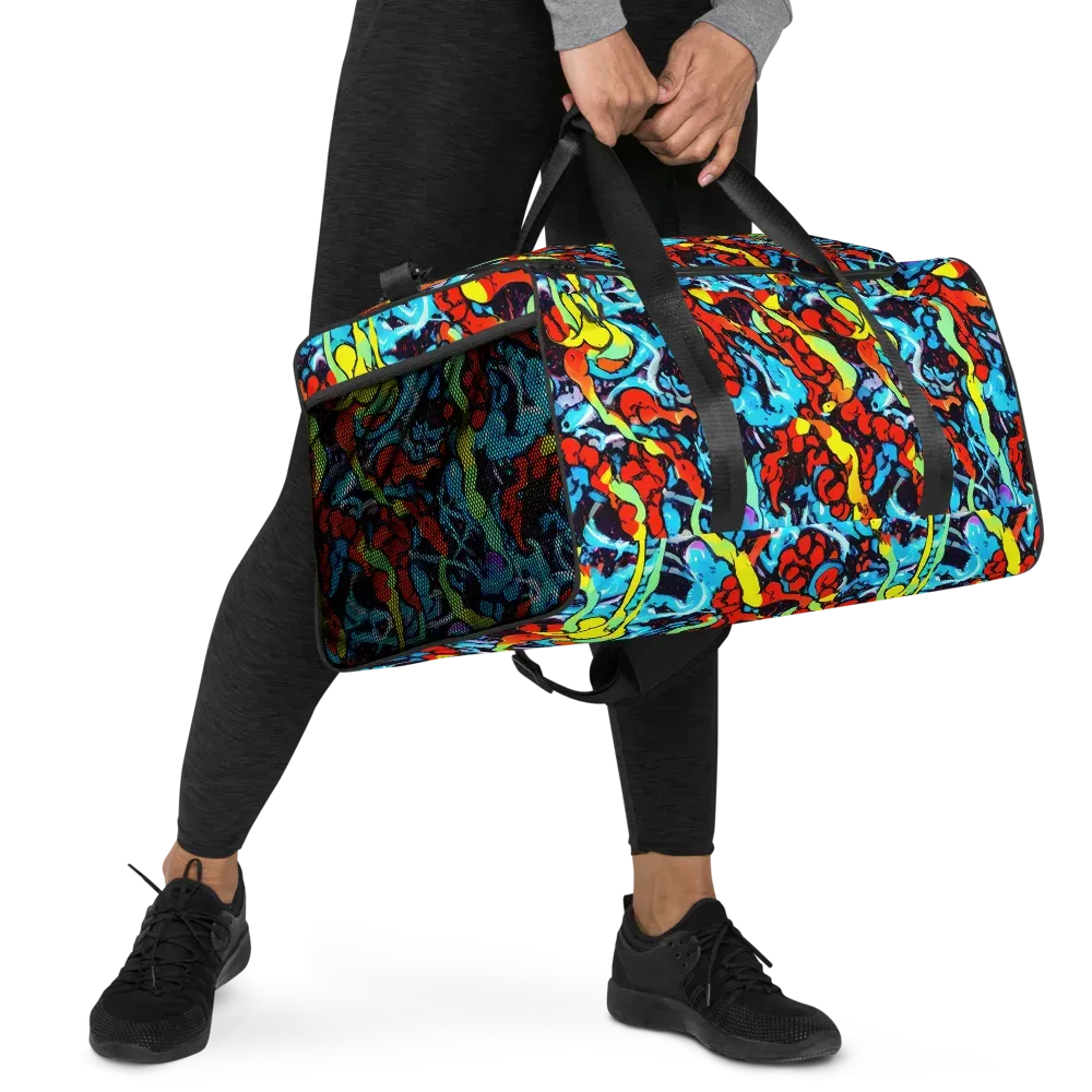Electric Molten on Duffle Bag — Right Front