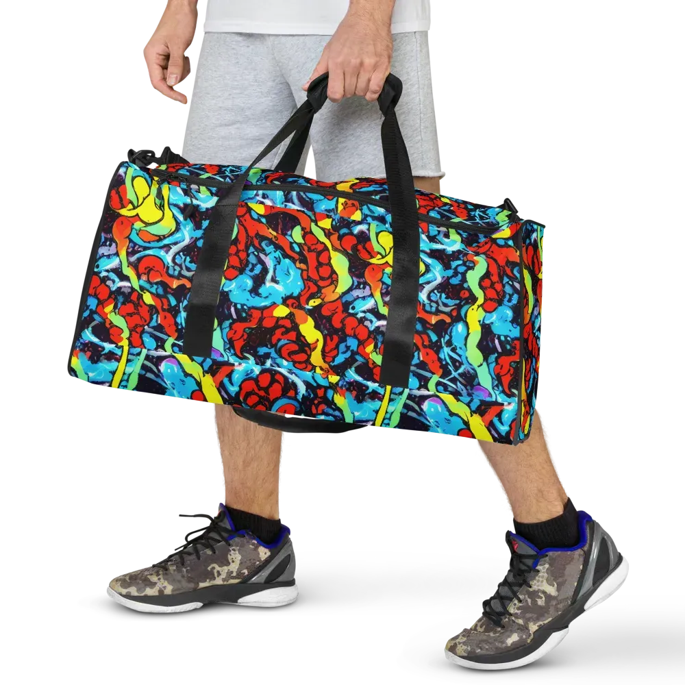 Electric Molten on Duffle Bag — Front