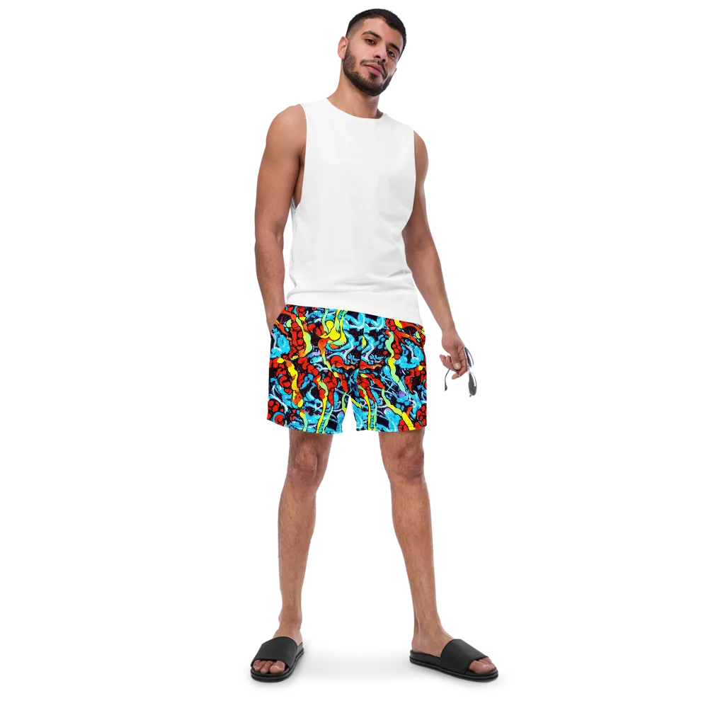 Electric Molten on Swim Trunks — Front